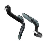 GLOGLOW Manejo de Motocicleta Confiable Protector de Mano a Prueba de Viento para Bicicleta de Tierra Deportiva ATV MX Motocross, Guardias de Cepillo a Mano de 7/8 Pulgadas, Material de Aleación de
