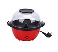 GLOGLOW Máquina Eléctrica para Hacer Palomitas de Maíz, 450 W, Estilo Retro, para Agitar Palomitas de Maíz con Placa Caliente Antiadherente y Bandeja para Derretir Mantequilla para Noches (Enchufe