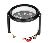 GLOGLOW Medidor de Temperatura del Refrigerante, Temperatura del Agua, 104 a 248 Grados Fahrenheit, Pantalla Dual LED Azul, 12 V, para Coche, Motocicleta, Carreras, Todoterreno, RV, Medidor de del