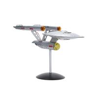 GLOGLOW Modelo de Nave Espacial LED, Adorno Modelo de Nave Espacial, Fácil de Montar, Estable, 1/1000 para el Hogar (Luz calida)
