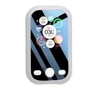 GLOGLOW Monitor de Calidad del Aire, con Pantalla LCD, Monitoreo Preciso para PM2.5, PM10, PM1.0, Algoritmo Avanzado, Diseño Poroso, Adecuado para el Monitor de Calidad del Aire de Uso Doméstico,