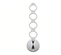 GLOGLOW Organizador de Cables, Paquete de 12, Soporte de Cable de Extensión Reutilizable Ajustable para Escritorio, Cocina, Hogar, Oficina, Electrodomésticos, TV, Computadora, Organizador de Cables,