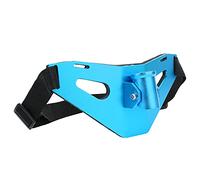 GLOGLOW Portacañas de pescado portátil de aleación de aluminio con revestimiento EVA y parte de soporte extraíble para cañas de pescar para un ajuste fácil, adecuado para una circunferencia de cintura