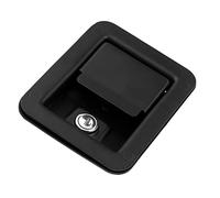 GLOGLOW Ranura de la Puerta del Camión Impacto -acero Inoxidable Resistente, Bloqueo de Tiempo de Servicio Largo para Campistas, Prevención de Colisiones