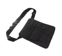 GLOGLOW Riñonera con Múltiples Bolsillos de Almacenamiento 20,5 X 25,5 Cm Bolsa Ligera para Servidor de Restaurante para Camareros Bartenders KTV Staff Riñonera para Camarero Cintura de Lona Ajustable