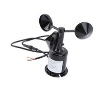 GLOGLOW Sensor de Monitoreo de Velocidad del Viento DC 5V 0 a 45 M S IP64 Impermeable para Estación Meteorológica de Invernadero Puerto de Anemómetro de Velocidad del Viento Marino ABS de Alta