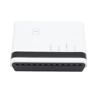 GLOGLOW Servidor de Impresión USB, Comparte 4 Impresoras de Forma Inalámbrica o Vía Ethernet con Puerto USB 2.0 de 480Mbps, para 7 8 10 11 y OS X (Enchufe de la UE)