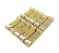 GLOGLOW Servilleteros de Malla, Soportes de Plástico con Cinta Mágica para Decoración de Boda, Fiesta de Navidad, 5 Pulgadas con Apariencia de Diamante, Estilo Elegante (100PCS)