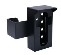 GLOGLOW Soporte Antirrobo para Timbre, sin Taladro, Acero Inoxidable ABS para Alquiler de Apartamentos, Soporte para Timbre con Vídeo sin Perforaciones para Puerta de Apertura hacia Adentro, 0,87 1,93