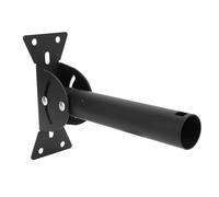 GLOGLOW Soporte para Poste de Antena Soporte para Antena para en Poste Ángulo de Altura Ajustable de Acero Inoxidable para Instalación en Techo de Alero de Pared con (Derecho)