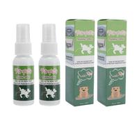 GLOGLOW Spray de Entrenamiento para IR Al Baño de 2 Piezas de 30 Ml, Reparador de Orinal de Cachorros para un Eliminador de Olores de Uso Exterior de Uso Al Aire Libre con Feromonas