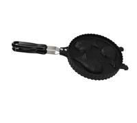 GLOGLOW Taiyaki Pan Fish Waffle Maker 3 Fish Sartén de Doble Cara Calefacción Uniforme Diseño de Dibujos Animados Aleación de Aluminio para el Hogar Cocina Snack Bars