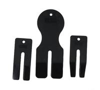 Glomc 3 unids Nylon puerta Trim Panel Clip Herramientas Coche Interior Kit de extracción para T10383 T10383/1 T10383/2 salpicadero Audio instalar Negro