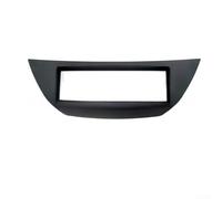Glomc ABS 1 Din Car Stereo Fascia Panel Dash Kit Trim Para Renault Para Laguna III 2007+, Kit de instalación de salpicadero, acabado negro para instalación de reproductor de DVD CD
