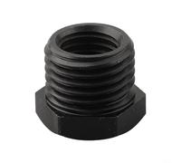 Glomc Adaptador de husillo de cabezal de torno de metal con inserto de portabrocas de rosca, herramienta resistente al desgaste para operaciones suaves de torno de carpintería (A)