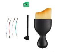 Glomc AT-VMN95E Lápiz giratorio elíptico, vástago de aluminio, reemplazo de alta fidelidad para Audio-Technica AT-LP120XUSB y modelos similares