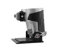 Glomc Base de enrutador de recortadora inclinable ajustable, para enrutadores de madera eléctricos e inalámbricos, construcción de aluminio, ajuste de ángulo de precisión