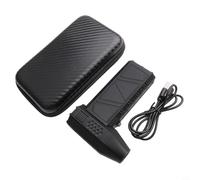 Glomc Bolsillo para mini ventilador turbo de 130000 rpm, motor sin escobillas de 180 W con batería de 4000 mAh y ajuste de tres velocidades para limpieza de conductos industriales X3, talleres