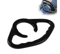 Glomc Cnc Aluminio Motocicleta Tanque de Gas Asa de agarre Para Kawasaki Pasajero Barra de sujeción trasera Antideslizante Agarre de seguridad Reposabrazos Azul Oro Negro (negro)
