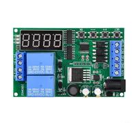 Glomc Controlador de motor de CC, interruptor de relé de retardo de marcha atrás hacia adelante con temporizador ajustable 0.1S-9999Min para proyectos de automatización