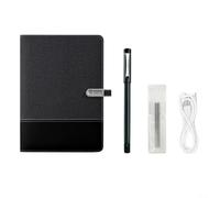 Glomc Cuaderno digital, cuaderno inteligente y juego de bolígrafos con digitalización en tiempo real, conversión de escritura a mano a texto, tablero de escritura portátil para estudiantes