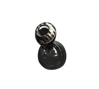 Glomc Cubierta de botón de arranque de motor de metal de fibra de carbono, con mecanismo de varilla de tracción, interruptor de encendido con un solo clic, para BMW y Honda, 4 x 2,8 cm (A)