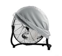 Glomc Cubierta de ventilador de pedestal, impermeable, a prueba de polvo, para ventiladores eléctricos de pie, almacenamiento de verano (gris, 61 x 19 x 61 cm)
