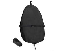 Glomc Cubierta para cabina de kayak, 210D Oxford impermeable y a prueba de polvo, funda de asiento de canoa con cordón ajustable y hebilla para almacenamiento seguro al aire libre (S: 88 x 55 cm)