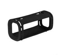 Glomc Funda de silicona para altavoz Sony ULT Field 5, funda protectora con absorción de golpes, carcasa ligera y suave, fácil acceso a puertos y botones (negro)