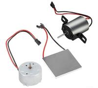 Glomc Kit de motor de ventilador de chimenea termoeléctrico, con reemplazo de generador, generador termoeléctrico, para uso de calefacción de estufa de leña