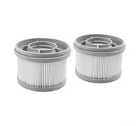 Glomc Paquete de 1/2 filtro HEPA trasero para Xiaomi para aspiradoras Mijia G20/G20 Max, pantalla antipolvo de repuesto, malla de plástico para limpieza del hogar y eliminación de pelo de mascotas (B)