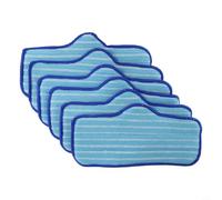 Glomc Paquete de 10 paños de microfibra para limpiador de vapor Dupray Neat, almohadillas de repuesto para pisos duros, azulejos, alfombras, azul, limpieza del hogar (6)