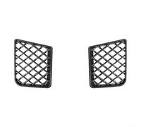 Glomc Paquete de 2 protectores de malla para rejilla inferior central de parachoques delantero, para BMW G87 M2 (2023-2025), plástico negro brillante, flujo de aire mejorado y estética deportiva