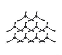 Glomc Paquete de 4 cepillos laterales de repuesto para aspiradora robot ILIFE V9/V9 Pro/G9/G9 Pro/A12 Pro, material de plástico y nailon, limpieza de bordes y esquinas para uso doméstico (paquete de 4