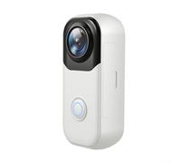 Glomc Para mini cámara de acción 4K del tamaño del pulgar, cámara corporal Pov portátil portátil con lente gran angular, grabadora de video portátil impermeable IP65 para deportes al aire libre