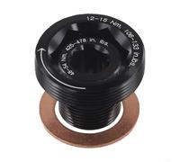 Glomc Perno de manivela de bicicleta M15-26 mm tornillo de aleación para Sram para X7 X9 X0 para Xx1 para GXP, fijación segura para actualización de ciclismo, negro, 1 juego