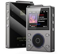 Glomc Reproductor de música MP3 sin pérdidas HIFI con DSD256, BT 5.0, reproducción de 50H, LCD de 2.4 pulgadas, cuerpo de aleación de aluminio CNC, batería de 3000 mAh, soporta tarjeta TF de hasta 256
