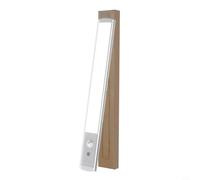 Glomc Sensor de movimiento LED debajo del gabinete para tira de iluminación con soporte magnético, iluminación brillante de bajo consumo para pasillo y esquinas oscuras en casa (paquete por paquete)