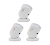 Glomc Snzb-06P Kit de sensor de presencia humana inalámbrico, para Zigbee detector de movimiento de onda de 3.0 milímetros para seguridad del hogar inteligente (3 piezas)