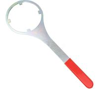 Glomc Spbw-1 Llave de filtro de agua de metal, compatible con los modelos 152037/150295/Wfpf38001C, mango ergonómico de goma para mantenimiento del sistema de filtro de toda la casa en residencial