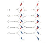 Glomc Termómetro de punta de soldador eléctrico 191, probador de temperatura de soldadura de 9 V de potencia y lectura clara para tareas diarias de soldadura (sensor)