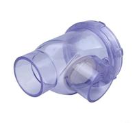 Glomc Válvula de remanso de PVC para un control eficaz del flujo de aguas residuales evita el reflujo de aguas residuales en sistemas de drenaje Tamaño de 50 mm para un rendimiento fiable (B)