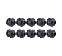 Glomc Válvulas de ventilación transpirables impermeables Ip68 M8 M10 para M16 M20 tornillo de alivio de presión de plástico para lámpara de seguridad al aire libre (M16-1.5)