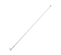 Glomex Antena VHF clásica para Barcos a Motor, 1,5 m (Blanco), Modelo RA112 - Ganancia de 3 dB, Fibra de Vidrio Resistente, para veleros, Motores, Botes inflables, Yates - Comunicaciones fiables y