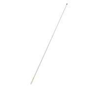 Glomex Antena VHF Marina 6dB 1.4m Blanca Modelo SGV140WH (Capri) - Largo Alcance, Alta Eficiencia, Instalación Fija, Para Barcos y Yates