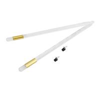 Glomora 2 baquetas con luz LED, baquetas con luz nocturna que brillan en la oscuridad, adecuadas para eventos nocturnos a gran escala, noche 5A para adultos jóvenes y mayores