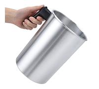 Glomora 3L Aluminum Wax Melting Pitcher with Precision Spout & Cool Touch Handle - Professional Double Boiler Pot for Soy Wax, Soap Making & DIY Crafts