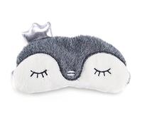 Glomora 5 colores lindo Animal Eye Cover, máscara durmiente Navidad ciervo invierno cartón siesta sombra de ojos máscara para niños niñas hombres mujeres viaje (corona cada uno)