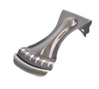 Glomora 6 String Guitar Tailpiece,Heavy Duty Metal Resonator Guitar Tailpiece Replacement for 6 String Acoustic Electric Guitars Durable Stringed Instrument Accessory