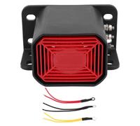 Glomora Alarma de Respaldo para Camión 112dB Resistente al Agua Zumbador de Marcha Atrás Bocina de Alarma de Advertencia para Excavadora Remolque Carretilla Elevadora DC12V a 48V (YS-317A)